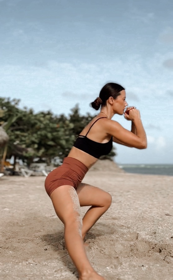 Personal training session in Cabarete